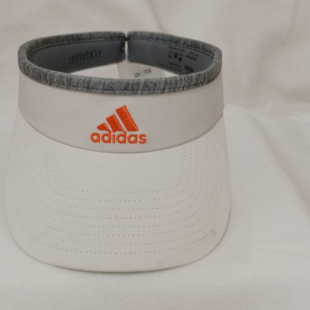 Adidas Men's Superlite Performance Adjustable Visor Cap - White